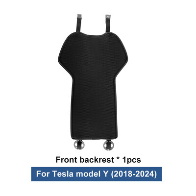 Jégselyem autóüléspárna Tesla Y 2020-2023 2024-es modellhez 2024-es szőnyegek légáteresztő minden évszakban, háttámla párnavédő huzat kiegészítők