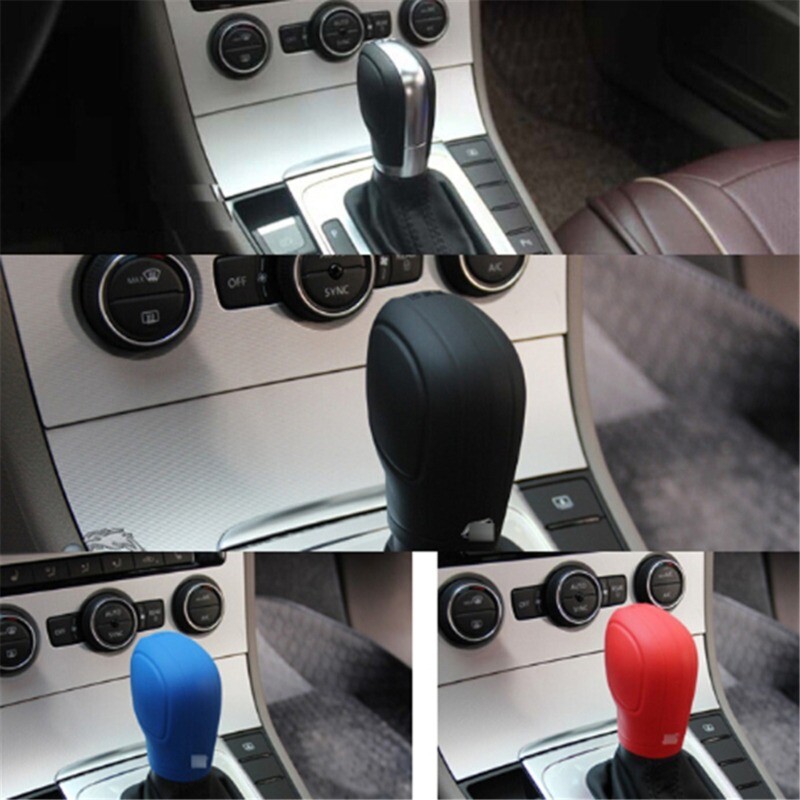 Automašīnas silikona pārnesumu pārslēgšanas pogas vāka pārnesumu pārslēgšanas neslīdoša roktura roktura aizsargpārsegi Manuālie 6 ātrumu automašīnas salona piederumi
