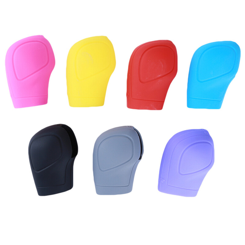 Automašīnas silikona pārnesumu pārslēgšanas pogas vāka pārnesumu pārslēgšanas neslīdoša roktura roktura aizsargpārsegi Manuālie 6 ātrumu automašīnas salona piederumi