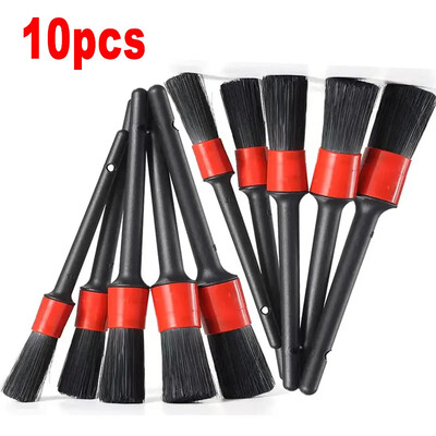 5/10 db részletező kefe készlet autókefék autó részletező kefe automatikus tisztításhoz műszerfal levegőkimenet kerékmosó karbantartó eszköz