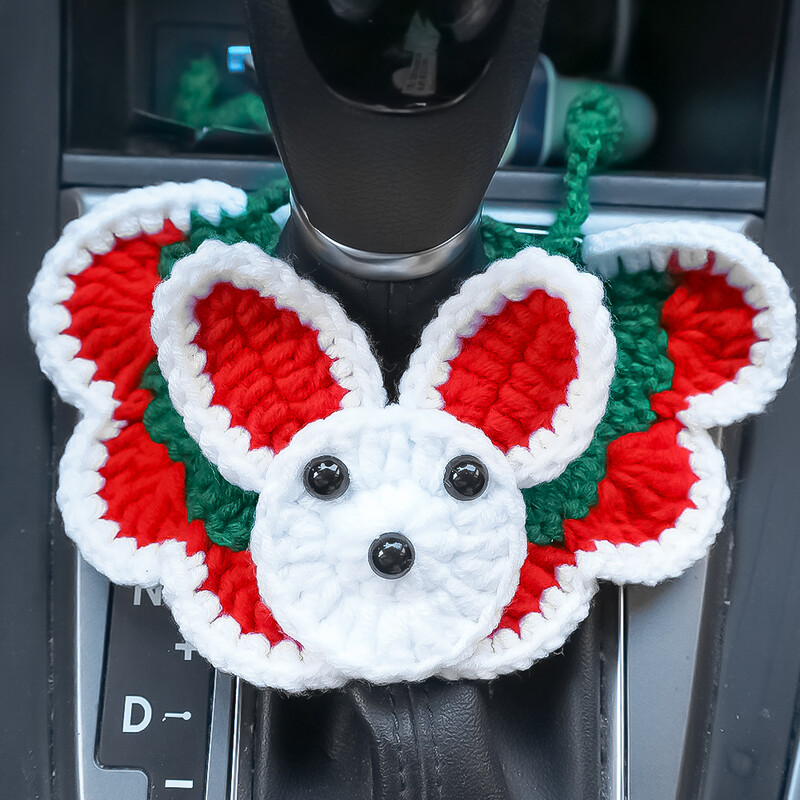 Huse schimbătoare de viteze pentru interiorul Crăciunului Se potrivește cu accesorii de decor Reduce praful Schimbarea automată a manetei manuale a mașinii Cadouri amuzante