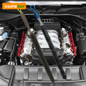 Autómosó hosszú nyelű kefe Többfunkciós motortisztító kefe Hajlítható kerékkefe autótisztító eszközökhöz Autórészletezés