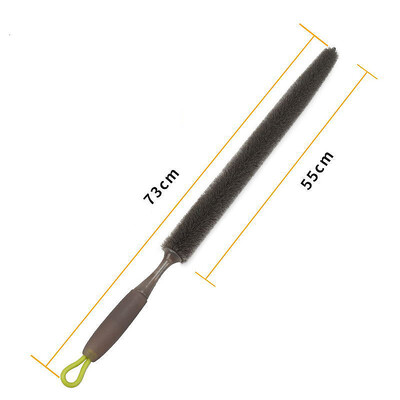 Autómosó hosszú nyelű kefe Többfunkciós motortisztító kefe Hajlítható kerékkefe autótisztító eszközökhöz Autórészletezés