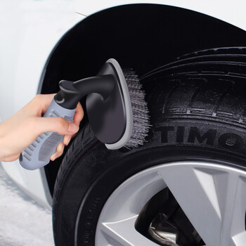 Auto Tire Rim Brush Wheel Hub Cleaning Brushes Car Detailing Cleaning Accessories Εργαλείο αυτόματου πλυσίματος ελαστικών