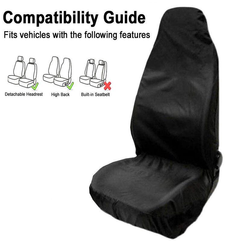 Carnong autós üléshuzatok Kutya Pet Cat Vízálló Oxford Vezető Első Hátsó Garázs Sofőr HIghback Kosztalan belső védő