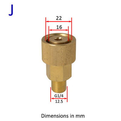 Adaptor metalic Duză de spumă Generator de spumă Pistol de spumă Mașină de spălat cu înaltă presiune Spumă de săpun pentru Nilfisk Karcher Huter Elitech Lavor