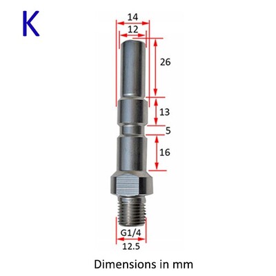 Adaptor metalic Duză de spumă Generator de spumă Pistol de spumă Mașină de spălat cu înaltă presiune Spumă de săpun pentru Nilfisk Karcher Huter Elitech Lavor