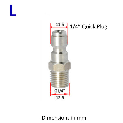 Adaptor metalic Duză de spumă Generator de spumă Pistol de spumă Mașină de spălat cu înaltă presiune Spumă de săpun pentru Nilfisk Karcher Huter Elitech Lavor