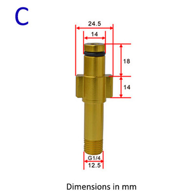 Adaptor metalic Duză de spumă Generator de spumă Pistol de spumă Mașină de spălat cu înaltă presiune Spumă de săpun pentru Nilfisk Karcher Huter Elitech Lavor