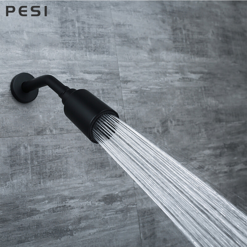 G1/2 žalvarinė dušo svirtis, apvali dušo galvutės prailginimo vamzdžio svirties laikiklis, skirtas vonios kambariui prie sienos montuojamas vonios kambario techninės įrangos priedai