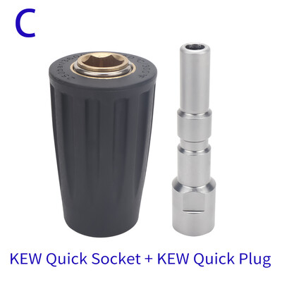 Adaptor cu racord de cuplare cu eliberare rapidă pentru Nilfisk Alto KEW IPC Portotecnica STIHL Lance pentru pistol profesional de spălat cu presiune
