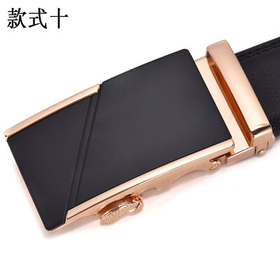 Νέα ζώνη διάσημης επωνυμίας Νέος ανδρικός σχεδιαστής αυτόματη πόρπη δερμάτινη ανδρική ζώνη 3,5 cm Πολυτελείς ζώνες για άνδρες Ανδρικές ζώνες Ceinture Homme