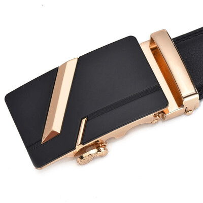 Νέα ζώνη διάσημης επωνυμίας Νέος ανδρικός σχεδιαστής αυτόματη πόρπη δερμάτινη ανδρική ζώνη 3,5 cm Πολυτελείς ζώνες για άνδρες Ανδρικές ζώνες Ceinture Homme