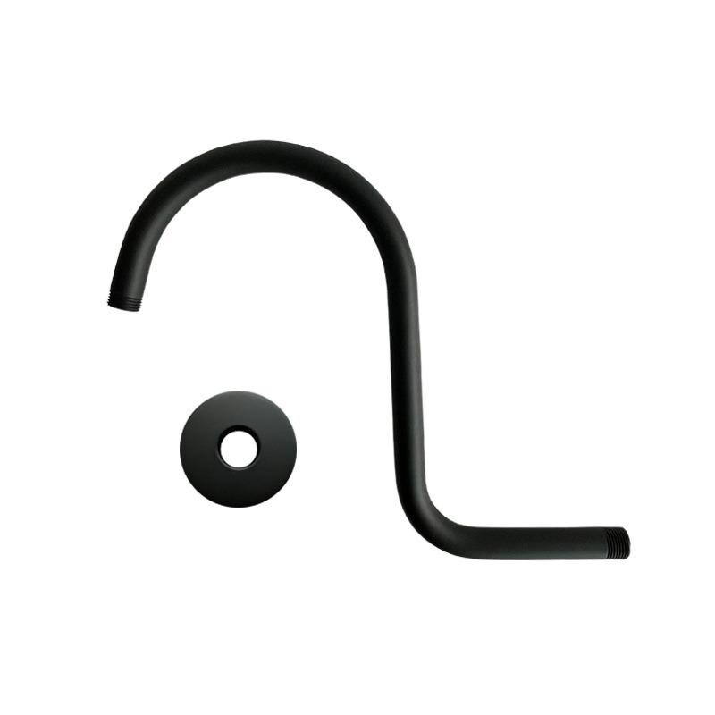 Aukštos aukščio dušo galvutės prailginimo rankena 10 colių NPT siūlai, vonios kambario priedai, suderinami su lietaus dušu