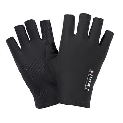 Cyklistické rukavice Ice Silk s polprstmi pre mužov a ženy, outdoorové športy, fitness, šoférovanie, rybolov, vysoko elastické a pohodlné, opaľovacie krémy