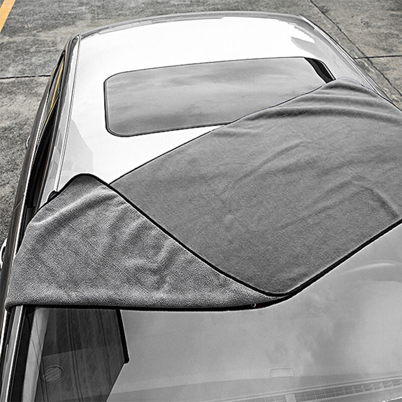 Prosop de spălat auto din microfibră 100X40cm 75x35cm Lavetă de curățare auto cu absorbție superioară Prosop auto din microfibră cu uscare o singură dată