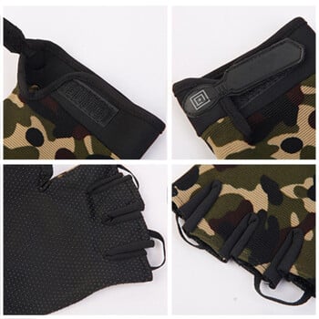 Man Tactical Gloves Ελαφρύ αναπνεύσιμο καλοκαιρινό ψάρεμα αντιολισθητικό Γυναικεία ιππασία με πλήρη δάχτυλα γάντια