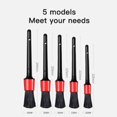 Automobilių plovimo šepečio detalė Mažų automobilių salono valymo įrankiai Oro kondicionierius Oro išleidimo angos valymo šepetys