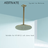 Nerūdijančio plieno dušo svirtis Sidabrinė juoda dengta sieninė dušo galvutės prailginimo vamzdis Vonios kambario priedai Maišytuvo keitimas