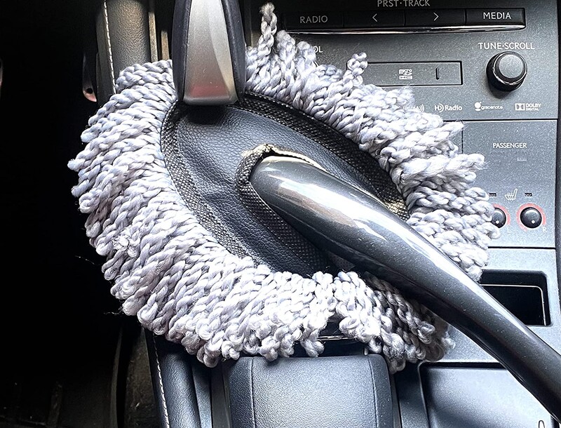 Instrument de curățare cu perie multifuncțională din microfibră auto pentru praf pentru interior și exterior, duster lavabil pentru mașină, casă, bucătărie