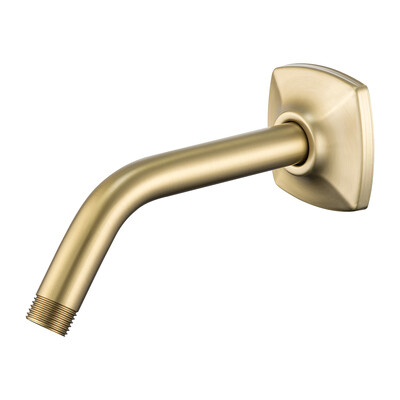 Dušo svirtis 6 colių juodo aukso sienoje montuojama dušo galvutės prailginimo vamzdis nerūdijančio plieno vonios kambario priedai Maišytuvo keitimas.