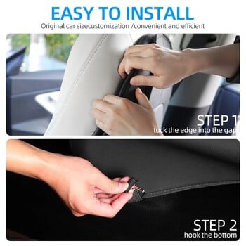 Για Tesla Model 3 Model Y Seat Back Protector Kick Backseat Kick Mats for Kids Extra Organizer Pocket