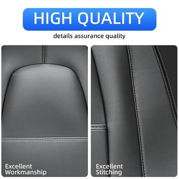 Για Tesla Model 3 Model Y Seat Back Protector Kick Backseat Kick Mats for Kids Extra Organizer Pocket