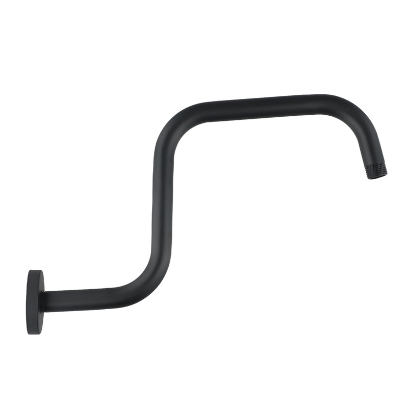 Armatūra santechnikos laikiklis dušo galvutė juoda 13 colių aukštos kokybės su flanšinėmis lubomis nerūdijančio plieno patvarumas