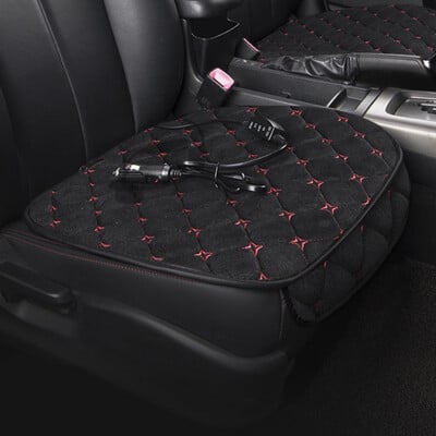 12V autó fűtött üléshuzatok Univerzális fekete 1 db