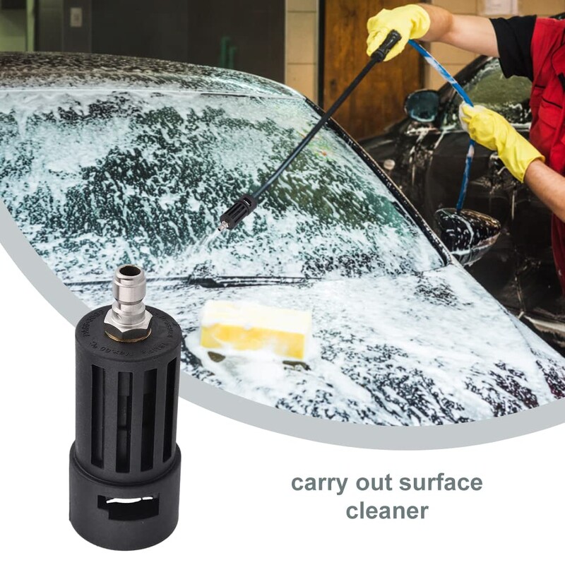 Adaptor de duză pentru mașină de spălat cu înaltă presiune compatibil pentru conversia între accesoriul pentru mașină de spălat auto Karcher K2-K7 1/4'' cu conectare rapidă