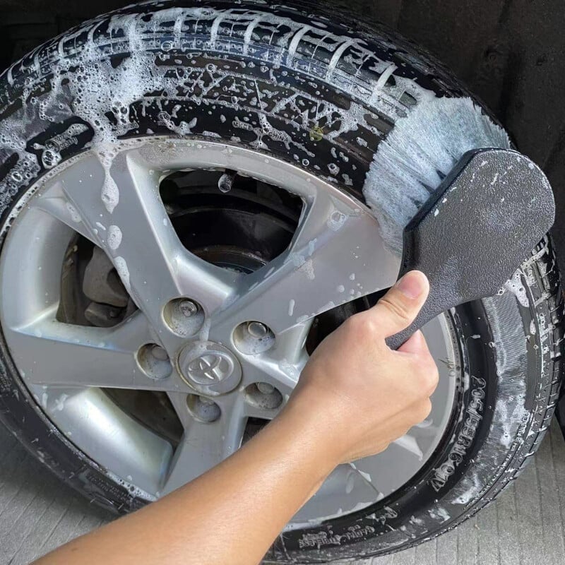 Čistiaca kefa na disky pneumatík automobilu, sada detailovacích kefiek na umývanie, univerzálne príslušenstvo na čistenie pneumatík 1 ks