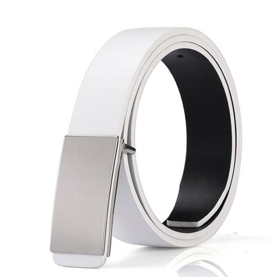 Marka FAJARINA muški kvalitetni dizajn dvoslojni crni modni remeni od prave kože muški remen za traperice Odjevni dodaci za muškarce