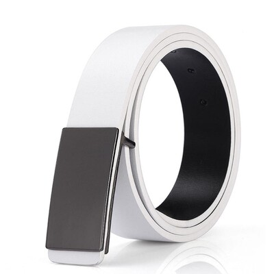 Marka FAJARINA muški kvalitetni dizajn dvoslojni crni modni remeni od prave kože muški remen za traperice Odjevni dodaci za muškarce