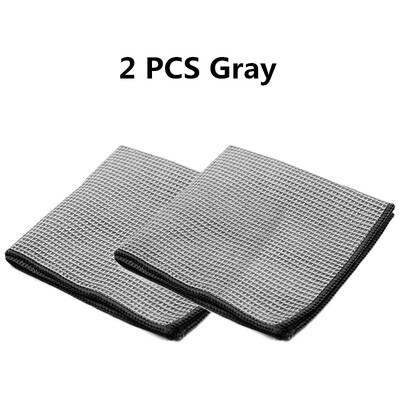 2 ks utierka na umývanie auta, sklo, voda, sušenie, mikrovlákno, čistiace utierky na okná, auto detailing, vaflová väzba do kuchyne a kúpeľne 40*40 cm