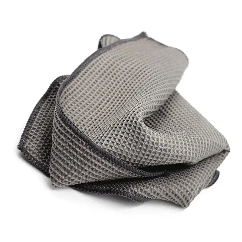 2 ks utierka na umývanie auta, sklo, voda, sušenie, mikrovlákno, čistiace utierky na okná, auto detailing, vaflová väzba do kuchyne a kúpeľne 40*40 cm