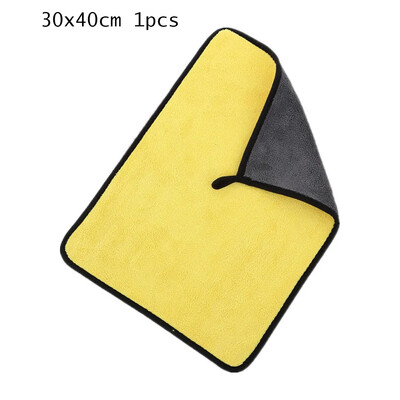 Mikropluošto rankšluostis, puikiai sugeriantis automobilių ploviklis, valantis džiovinimo šluostę, įvairių dydžių spalvų Automobilių motociklų buitinės priežiūros detalės