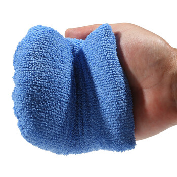 2/4/6Pcs Soft Microfiber Applicator Car Wax Mits Polishing Sponge Wax Foam Applicator Car Wax Pad Εργαλεία καθαρισμού λεπτομερειών αυτοκινήτου