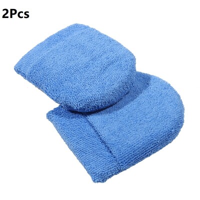 2/4/6 db Puha mikroszálas autóviasz felhordó kesztyű polírozó szivacs viasz hab autóviasz felhordó párna autó részletező tisztító eszközök