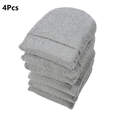 2/4/6 db Puha mikroszálas autóviasz felhordó kesztyű polírozó szivacs viasz hab autóviasz felhordó párna autó részletező tisztító eszközök