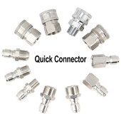 Conector rapid pentru pistol de apă de înaltă presiune G3/8 din oțel inoxidabil