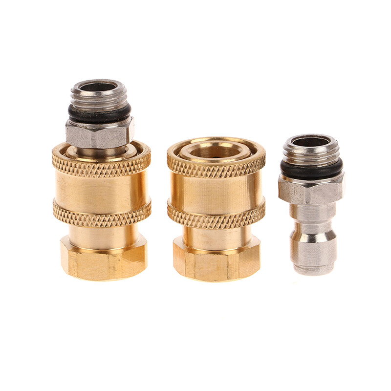 Pjenasti konektor za pranje automobila 1/4 inča Brzo spojna utičnica i brzo spajanje sa ženskim M14 za visokotlačni pištolj za pranje vode