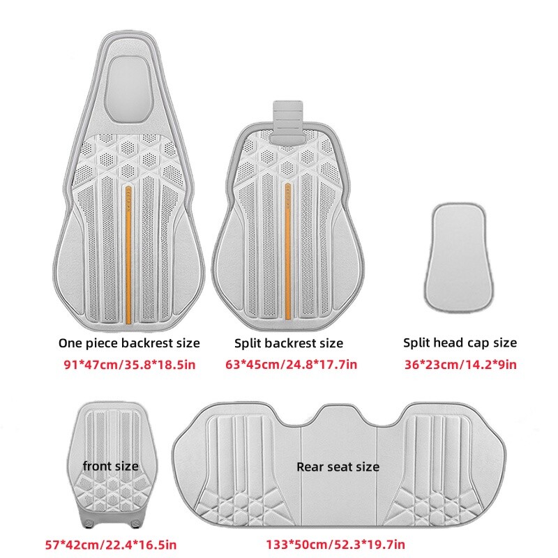 Univerzalna navlaka za autosjedalicu Jastuk za potporu vozačevog sjedala od meke antilop kože Prozračna protuklizna zaštitna prostirka Dodaci za unutrašnjost automobila