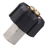 Adapter za visokotlačno pranje alata Ženski metrički M22 na 1/4 inča Ženski NPT priključak Brzi priključak Mlaznica za pjenjenje Visokotlačno crijevo