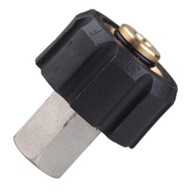 Adaptor pentru mașină de spălat sub presiune mamă metrică M22 la 1/4 inch mamă NPT racord Conector rapid duză pentru spumare furtun de înaltă presiune