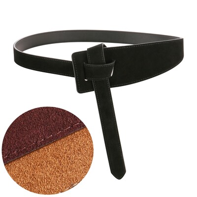 Augstas kvalitātes mezgls, mīksts īstas ādas, gara jostasvieta sieviešu viduklim, plats mētelis korsetes josta Dizainera jostas sievietēm Cummerbunds