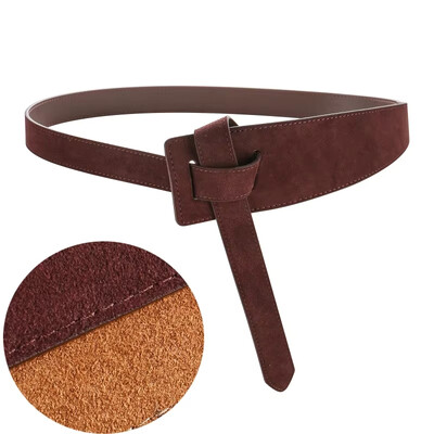Augstas kvalitātes mezgls, mīksts īstas ādas, gara jostasvieta sieviešu viduklim, plats mētelis korsetes josta Dizainera jostas sievietēm Cummerbunds