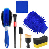 Autós hordozható tisztítókefe kombinált gumikefe tisztítókefe ívelt szivacsos légkondicionáló kefe