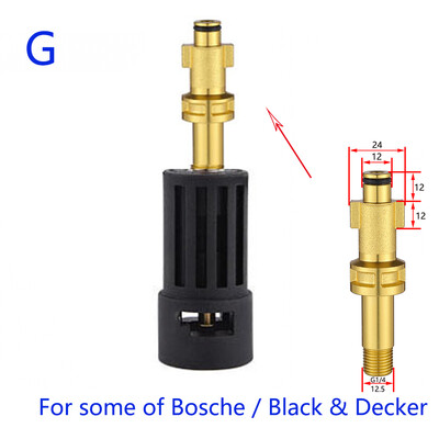 AR/Interskol/Lavor/Bosche/Huter/M22 lándzsa csatlakoztatásához Karcher és női bajonett magasnyomású mosó csatlakozó adapterhez