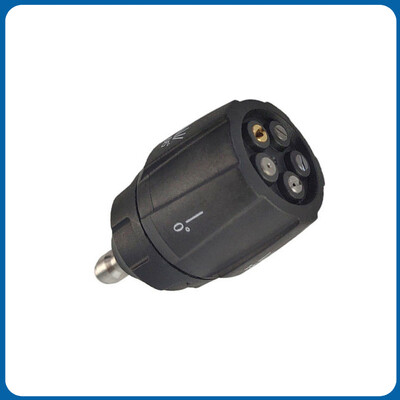 Adaptor pentru pistol de spălat auto, duză 5 în 1, curățător de înaltă presiune, lance de apă G1/4, conexiune masculină, spălătorie cu jet rapid, duze de pulverizare reglabile