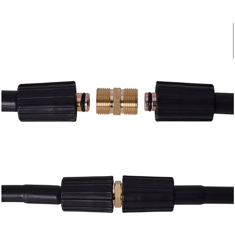 Bakreni M22 14 mm i 15 mm priključak s muškim navojem, spojnica za crijevo, adapter, priključak, visoki tlak 4500 PSI